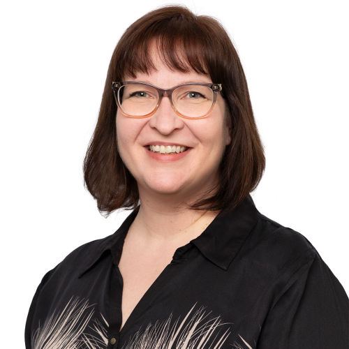 Kuvassa Vasemmisto­liitto -puolueen ehdokas Heidi  Hummastenniemi