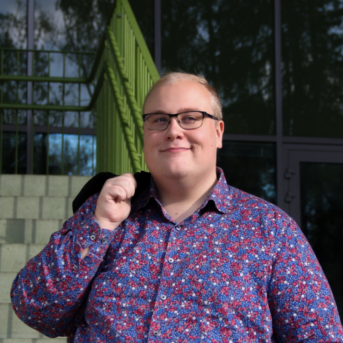 Kuvassa Sdp -puolueen ehdokas Sami Salminen
