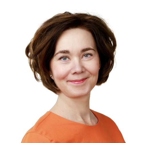 Kuvassa Keskusta -puolueen ehdokas Hanna-Leena Mattila