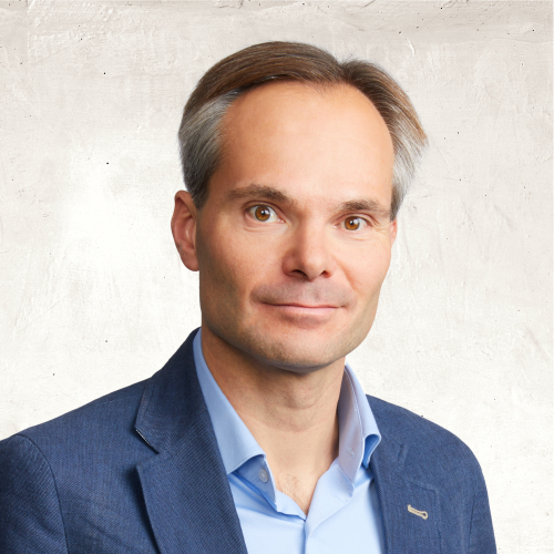 Kuvassa Kokoomus -puolueen ehdokas Kai Mykkänen