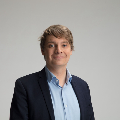 Kuvassa Rkp -puolueen ehdokas Otto Andersson