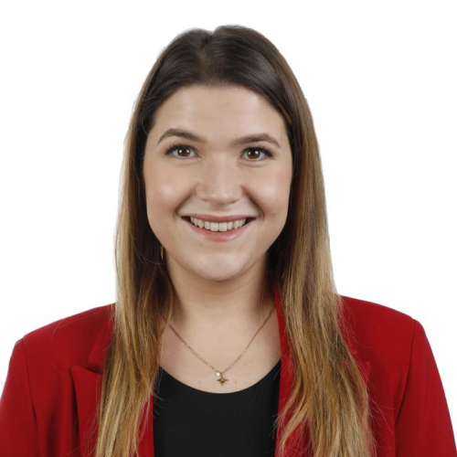 Kuvassa Sdp -puolueen ehdokas Maria Luoma