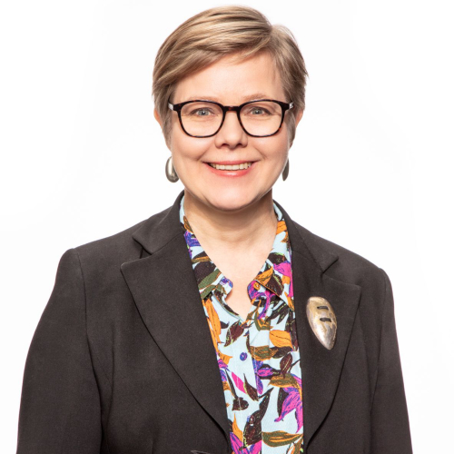 Kuvassa Vihreät -puolueen ehdokas Krista Mikkonen