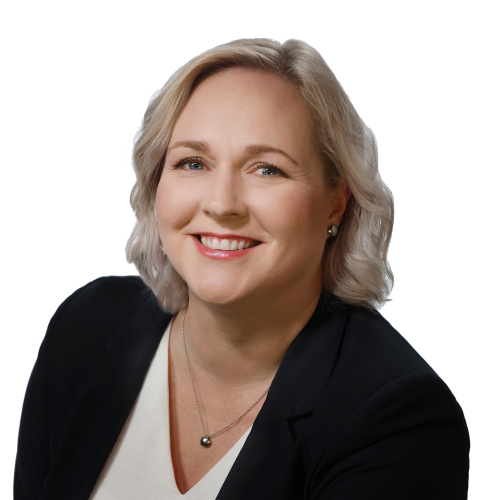 Kuvassa Perus­suomalaiset -puolueen ehdokas Pia Sillanpää