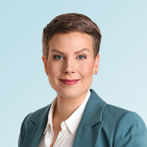 Kuvassa Vihreät -puolueen ehdokas Jenni Pitko