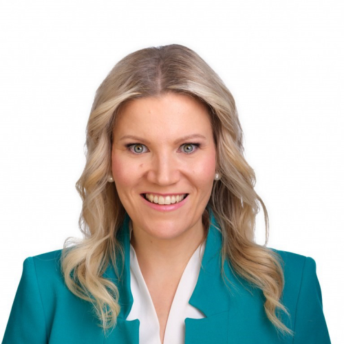 Kuvassa Kokoomus -puolueen ehdokas Sofia Vikman