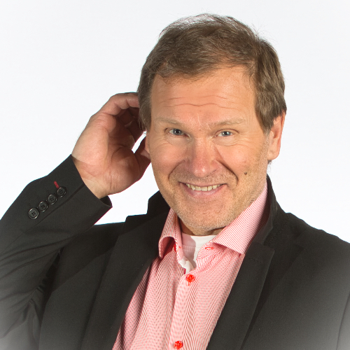 Kuvassa Perus­suomalaiset -puolueen ehdokas Jorma Piisinen