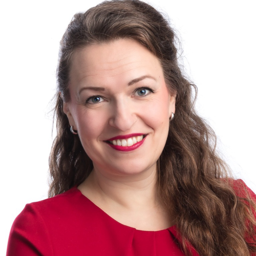 Kuvassa Kokoomus -puolueen ehdokas Anna-Kaisa Ikonen