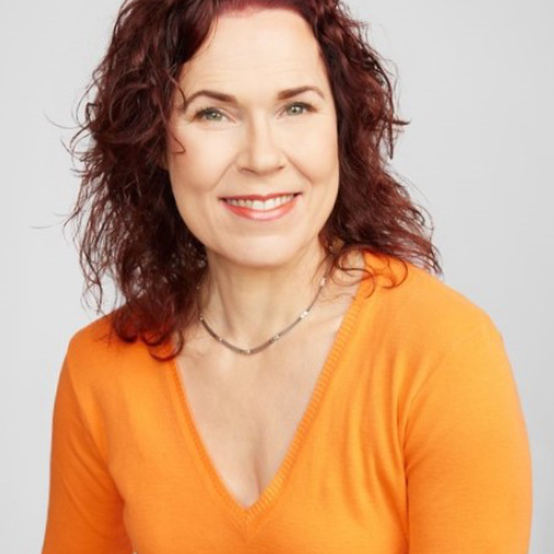 Kuvassa Kokoomus -puolueen ehdokas Terhi Enjala