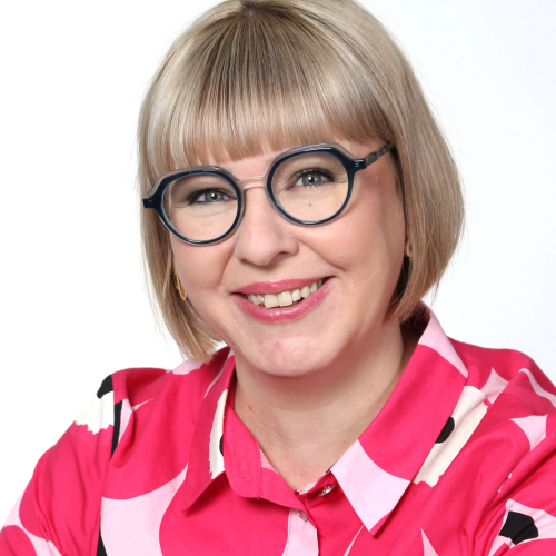 Kuvassa Vasemmisto­liitto -puolueen ehdokas Aino-Kaisa Pekonen