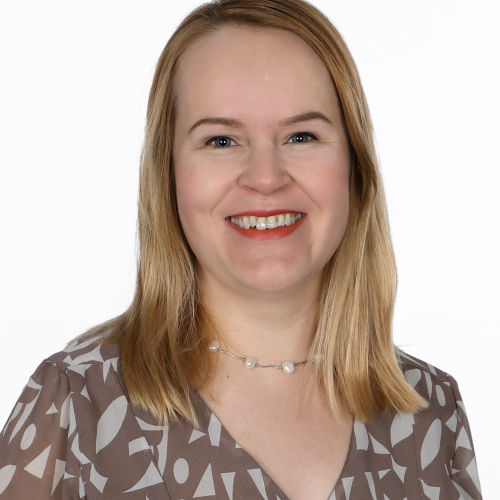 Kuvassa Kokoomus -puolueen ehdokas Suvi Kolehmainen
