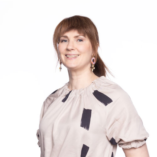 Kuvassa Vasemmistoliitto -puolueen ehdokas Milla Pyykkönen