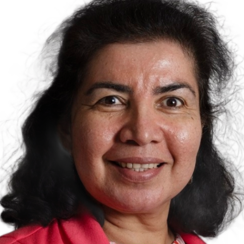 Kuvassa Meidän Lohja (yhteislista) -puolueen ehdokas Ana María Gutiérrez Sorainen