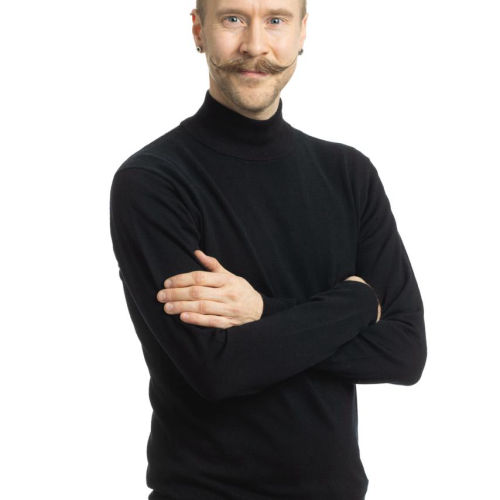 Kuvassa Vihreät -puolueen ehdokas Simo Kauppila