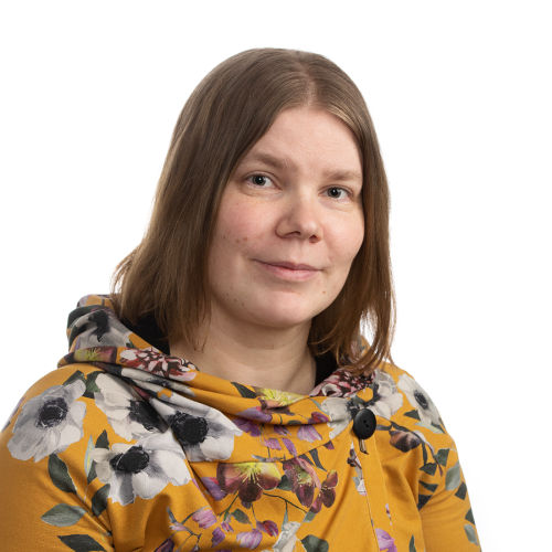 Kuvassa Keskusta -puolueen ehdokas Sirkku Aalto